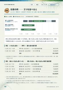 往復の例 ── 3つを並べると